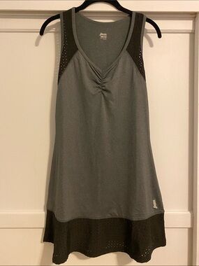 LAST CHANCE! penn Gray and Black Athletic Tank Dress Sz S